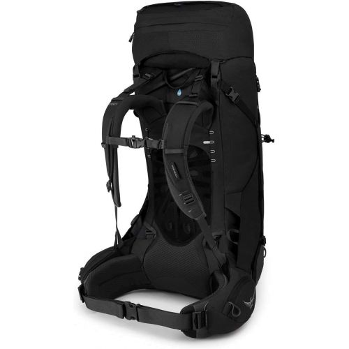  Osprey Aether 55 Mens Backpacking Backpack , Black, Large/X-Large