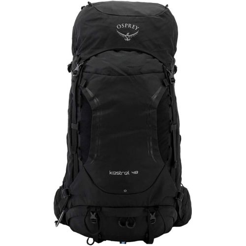  Osprey Kestrel 48 Mens Backpacking Backpack Black, Small/Medium