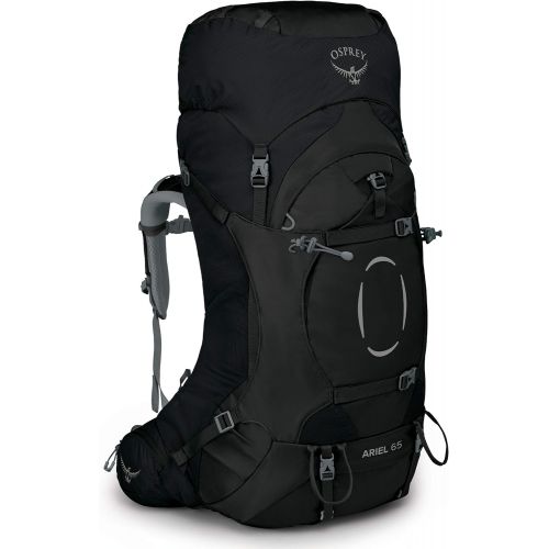  Osprey Ariel 65 Womens Backpacking Backpack , Black, X-Small/Small