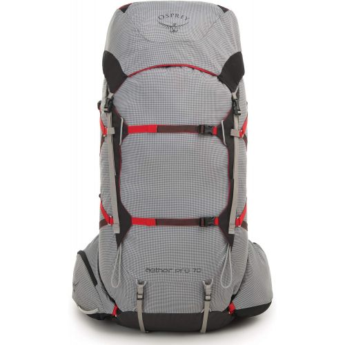  Osprey Mens Aether Pro 70 Backpack, Kepler Grey, Large