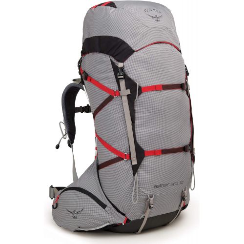  Osprey Mens Aether Pro 70 Backpack, Kepler Grey, Large