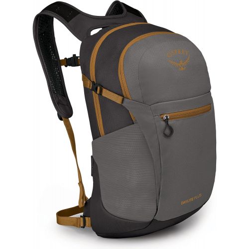  Osprey Daylite Plus Daypack, Ash/Mamba Black