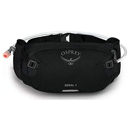  Osprey Seral 4 Lumbar Bike Hydration Pack, Black, One Size