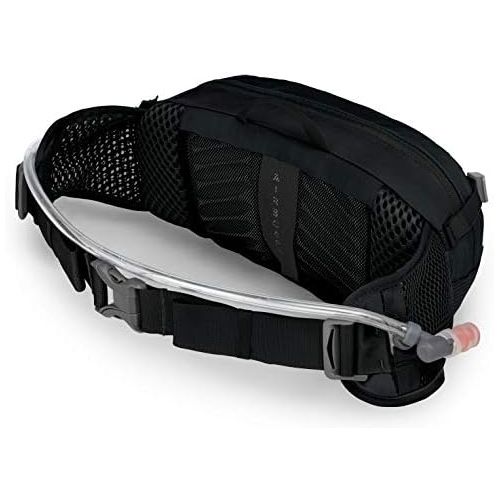  Osprey Seral 4 Lumbar Bike Hydration Pack, Black, One Size