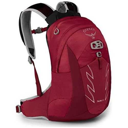  Osprey Boys Talon Jr Hiking Backpack, Cosmic Red, One Size