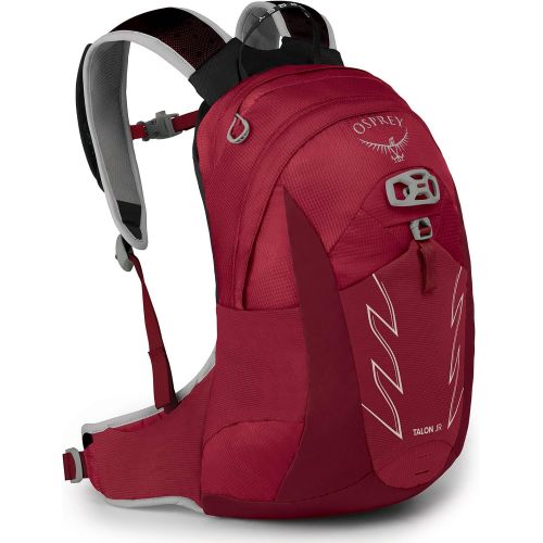  Osprey Boys Talon Jr Hiking Backpack, Cosmic Red, One Size