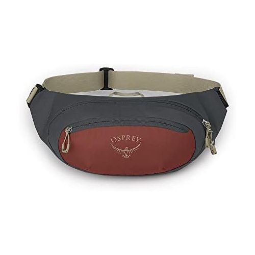  Osprey Daylite Waist Pack, Acorn Red/Tunnel Vision Grey