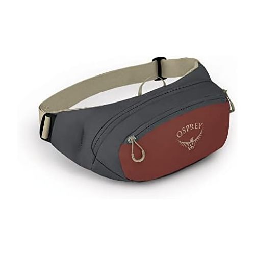  Osprey Daylite Waist Pack, Acorn Red/Tunnel Vision Grey