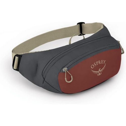  Osprey Daylite Waist Pack, Acorn Red/Tunnel Vision Grey