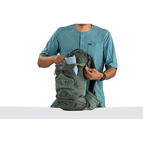  Osprey Raptor 14 Mens Bike Hydration Backpack , Cedar Green