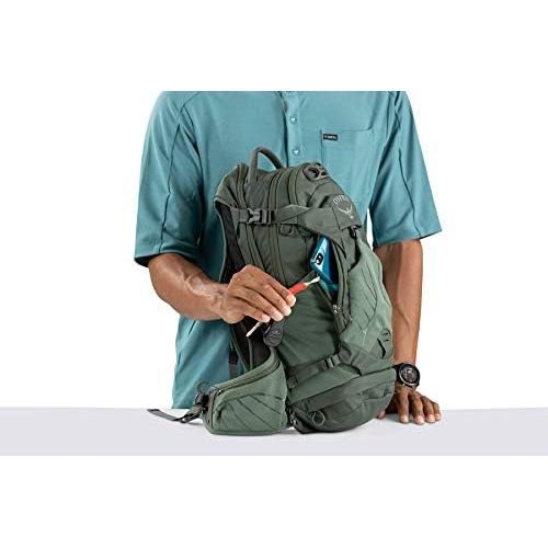  Osprey Raptor 14 Mens Bike Hydration Backpack , Cedar Green