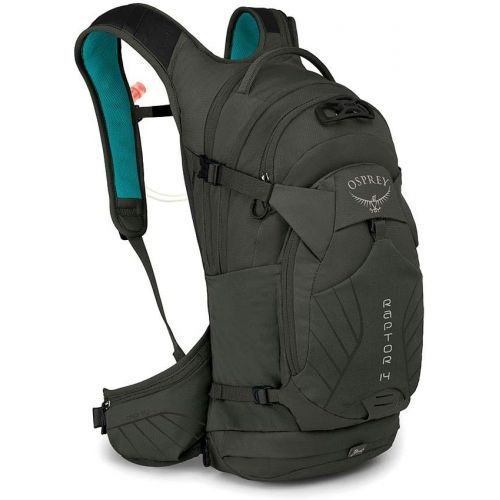  Osprey Raptor 14 Mens Bike Hydration Backpack , Cedar Green