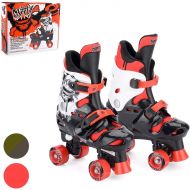 Osprey Kids Roller Skates for Boys - Adjustable Sizing Quad Skates for Beginner Children - Multiple Designs