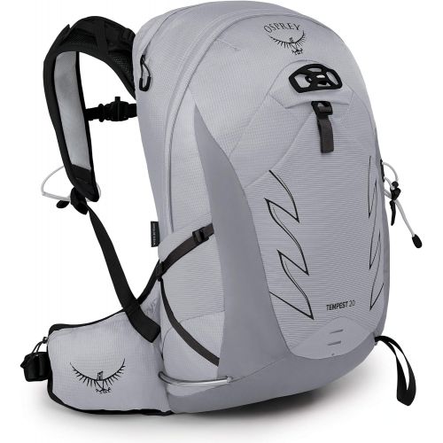  Osprey Tempest 20 Womens Hiking Backpack , Aluminum Grey, X-Small/Small