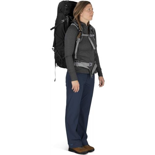  Osprey Ariel 65 Womens Backpacking Backpack , Black, X-Small/Small