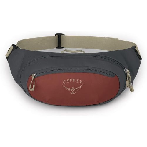  Osprey Daylite Waist Pack, Acorn Red/Tunnel Vision Grey