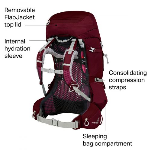  Osprey Packs Aura AG 50L Backpack - Womens