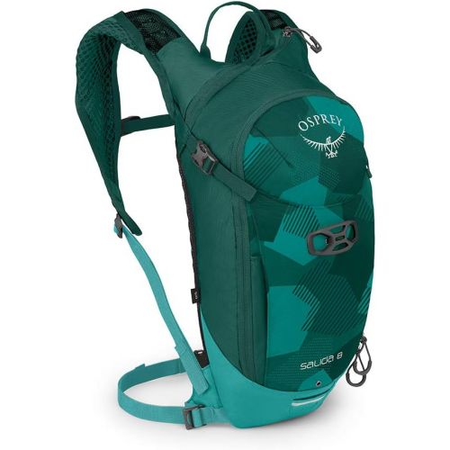  Osprey Packs Osprey Salida 8 Womens Bike Hydration Backpack with Hydraulics Reservoir, Teal Glass