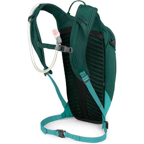  Osprey Packs Osprey Salida 8 Womens Bike Hydration Backpack with Hydraulics Reservoir, Teal Glass