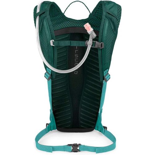  Osprey Packs Osprey Salida 8 Womens Bike Hydration Backpack with Hydraulics Reservoir, Teal Glass