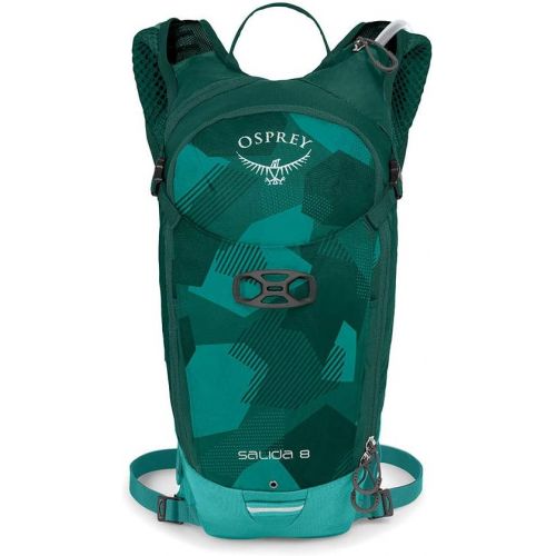  Osprey Packs Osprey Salida 8 Womens Bike Hydration Backpack with Hydraulics Reservoir, Teal Glass