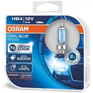 [아마존 핫딜]  [아마존핫딜]Osram 9006CBI-HCB COOL BLUE INTENSE HB4 Halogen, Scheinwerferlampe, 12V, Duo Box, 2 Stueck, Anzahl 2