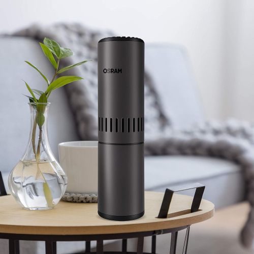  [아마존베스트]OSRAM AirZing UV-Compact Pro Portable Air Purifier with HEPA Filter for Use in Car and Smaller Rooms, Germicidal UV-C Device, Neutralises 99.9% of Viruses, Bacteria and Microorgani