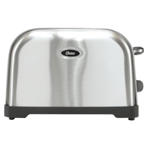  Oster Extra Wide Slot Toaster, 2-Slice, 8 x 12 78 x 8 12, Stainless Steel