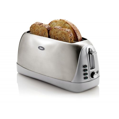  Oster 2 Slice Brushed Metallic Toaster Stainless Steel