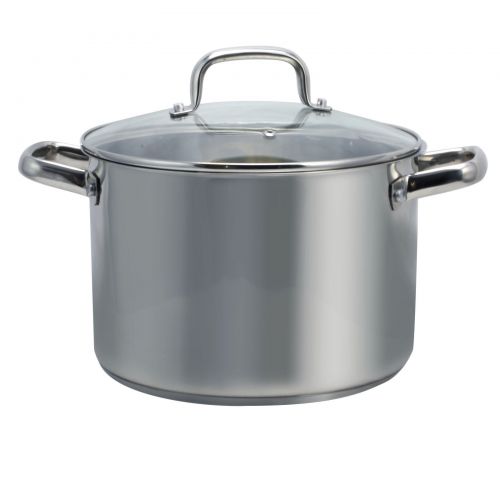  Oster Adenmore 8 Quart Stock Pot with Tempered Glass Lid