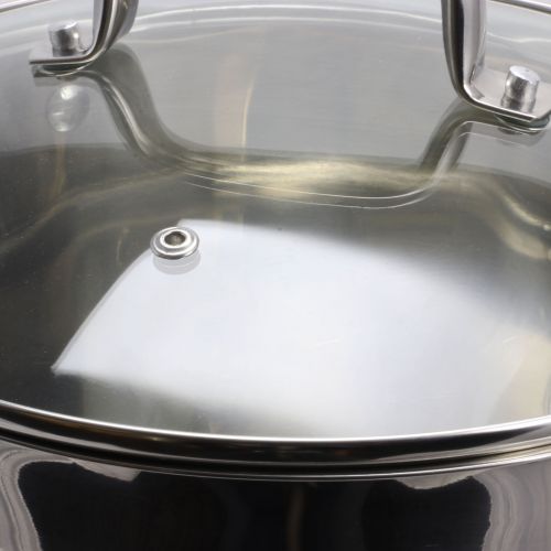  Oster Adenmore 8 Quart Stock Pot with Tempered Glass Lid