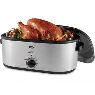 Oster 22-Quart Roaster Oven with Self-Basting Lid, Stainless Steel
