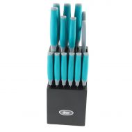Oster Lindbergh 14 piece Cutlery Set in Teal