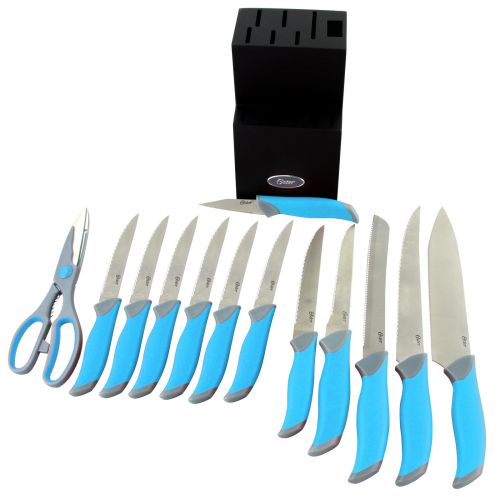  Oster Lindbergh 14 piece Cutlery Set in Teal