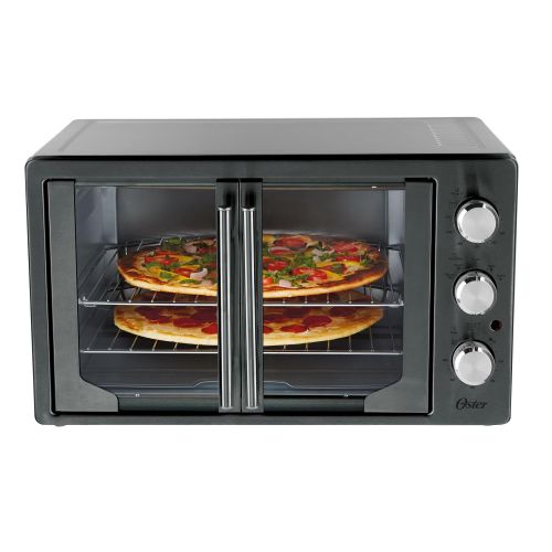  Oster Metallic & Charcoal French Door Oven with Convection