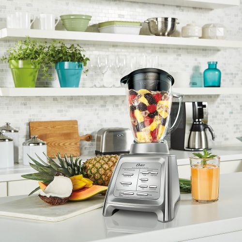  Oster BLSTRM-DZG-BG0 Designed for Life General Blender, 13.9 x 10.2 x 8.9 inches, Silver