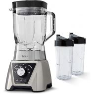 Oster BLSTTS-CB2-000 Pro Blender with Texture Select Settings, 2 Blend-N-Go Cups and Tritan Jar, 64 Ounces, Brushed Nickel