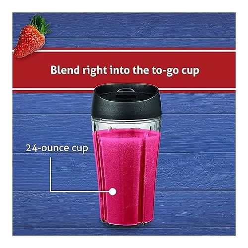  Oster Blender | Pro 1200 with Glass Jar, 24-Ounce Smoothie Cup, Brushed Nickel