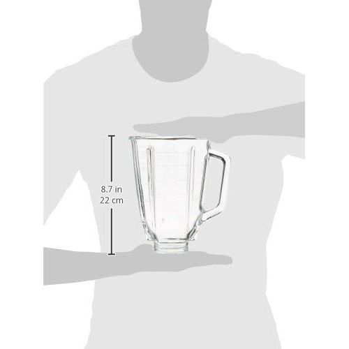  Oster Vakuum-Kaffeemaschine Glas viereckig Top Blender Jar, viereckig oben, transparent