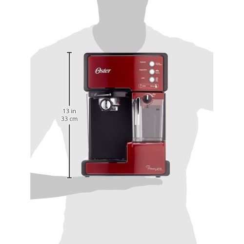  Oster Prima Latte Espressomaschine mit Milchaufschaumer, 15bar