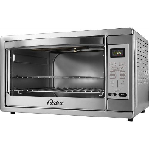  Oster Extra Large Digital Countertop Convection Oven, Stainless Steel (TSSTTVDGXL-SHP)