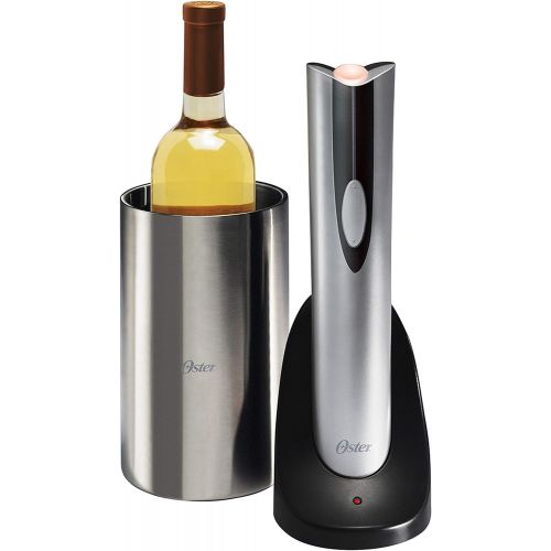  [아마존베스트]Oster Rechargeable and Cordless Wine Opener with Chiller