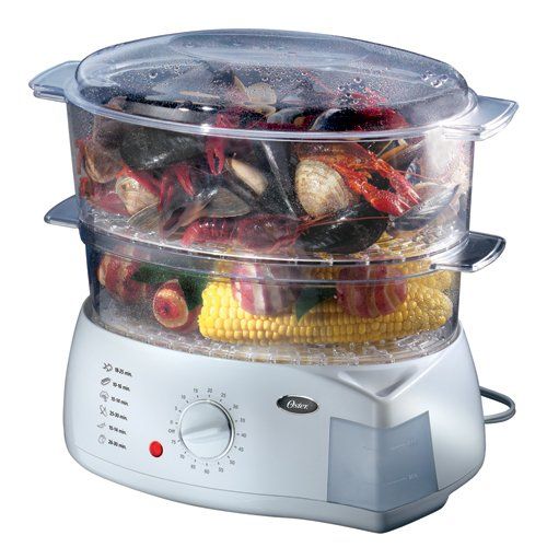  [아마존베스트]Oster Double Tiered Food Steamer ( 5713 )