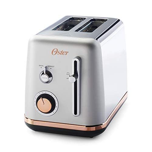  [아마존베스트]Oster 2097682 2 Slice Toaster Metropolitan Collection with Rose Gold Accents