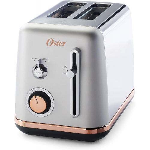  [아마존베스트]Oster 2097682 2 Slice Toaster Metropolitan Collection with Rose Gold Accents