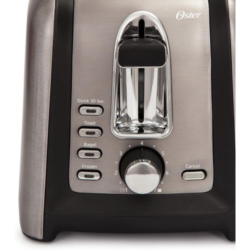  [아마존베스트]Oster Black Stainless Toaster