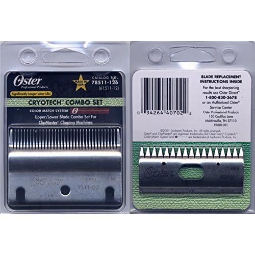  Oster Clipmaster Replacement Blades