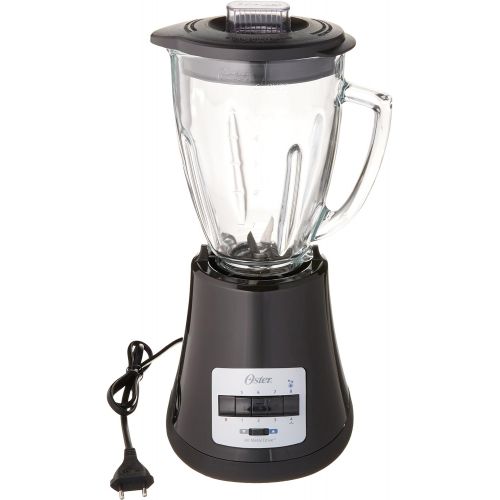  Oster BLSTMG Black 8 Speed 6-Cup Glass Jar Blender, 220 Volts (Not for USA)