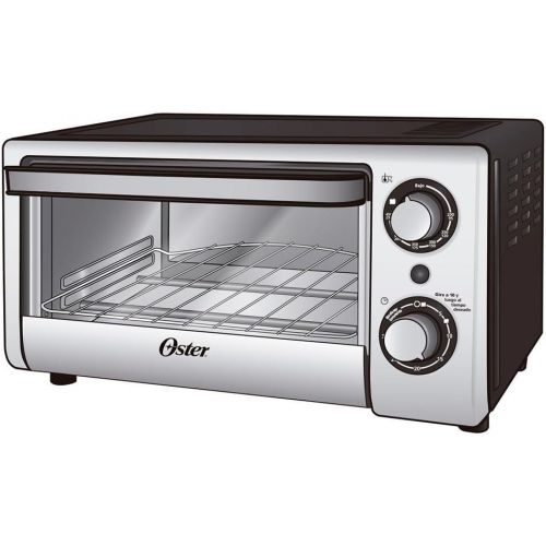  Oster TSSTTV10LTB 4 Slice Toaster Oven for 220240 volt (Will not work in USA)