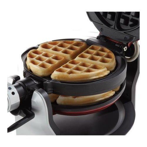  Oster Electric Double Flip Belgian Style Waffle Maker, Red | CKSTWFDF2-1-015